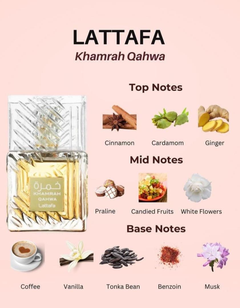 Khamrah Qahwa by Lattafa-Strong Coffee Vanilla Gourmand perfume - unisex  EDP  100ml (Original)