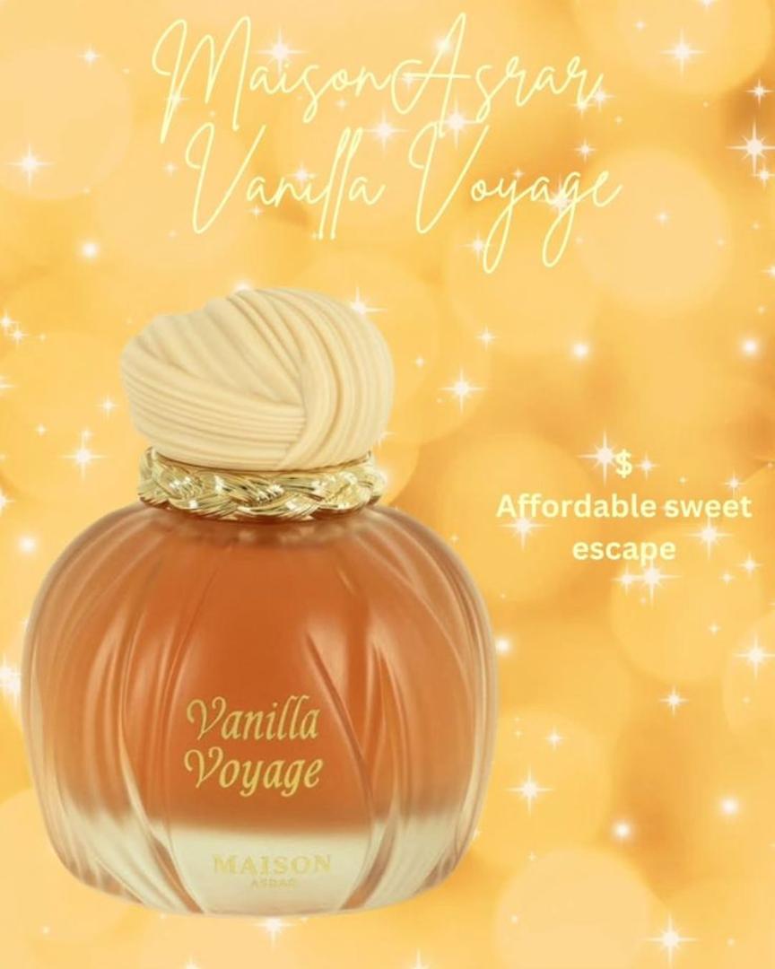 Vanilla Voyage- Warm Sweet Vanilla Women Perfume EDP (100ml)