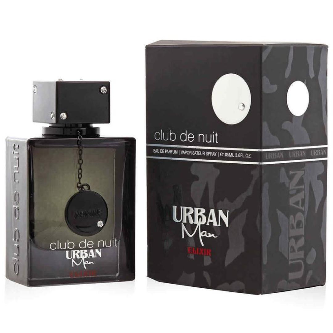 Club De Nuit Urban Man Elixir by Armaf- Spicy  Fresh  Long Lasting Men Perfume EDP ( 105ml)