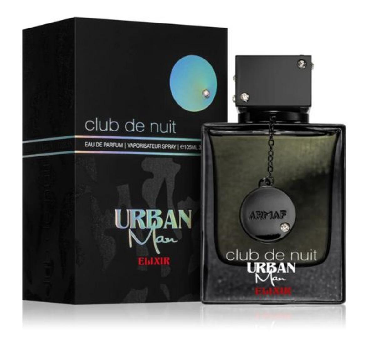 Club De Nuit Urban Man Elixir by Armaf- Spicy  Fresh  Long Lasting Men Perfume EDP ( 105ml)