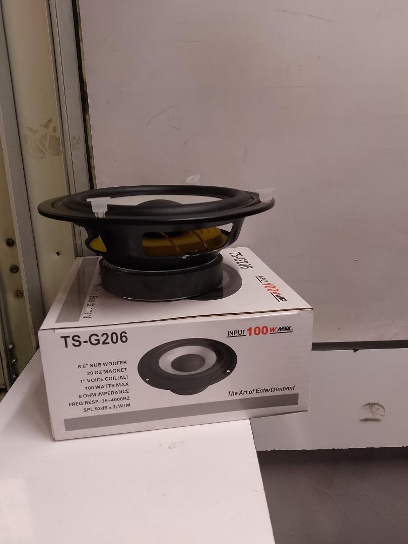TS-G206 speaker 6.5 inch sub woofer midrange speakers 100W 8 ohms voice speaker