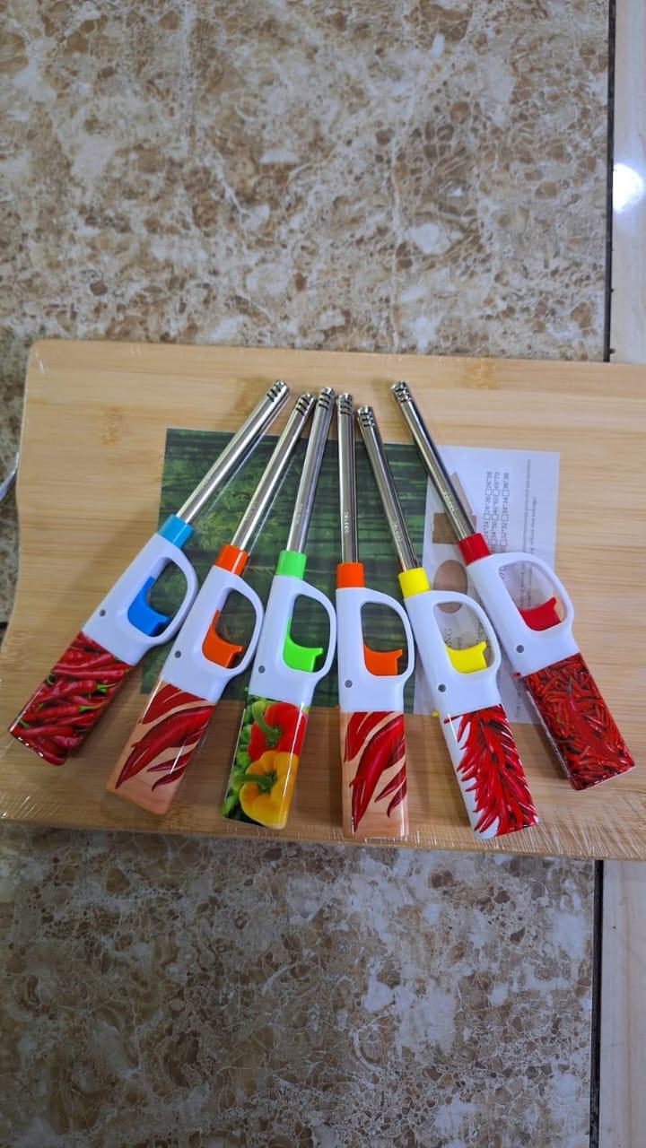 Refillable gas lighter