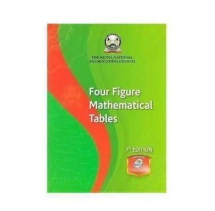 Four Figure Mathematical Table 7th Edition – Essential Reference Book for Students, Teachers, and Exams, Accurate Logarithmic and Trigonometric Values, Durable Cover, Compact and Easy to Use
