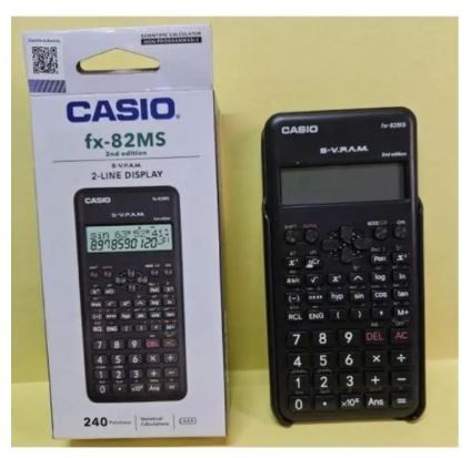 FX-82MS Scientific Calculator 2nd Edition, KICD Approved for JSS, High-Accuracy Display, Three Added Function Keys, Durable Design, Ideal for Students, Exams, and Daily Mathematical Calculations
