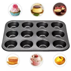 12-Hole Non-Stick Muffin / Cupcake ,Baking Oven Tray /Pan
