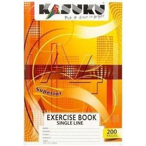Kasuku A4 96 Pages Exercise Books -12 PCS
