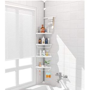 Telescopic Multifunctional Bathroom Corner Shelf Shower Caddy