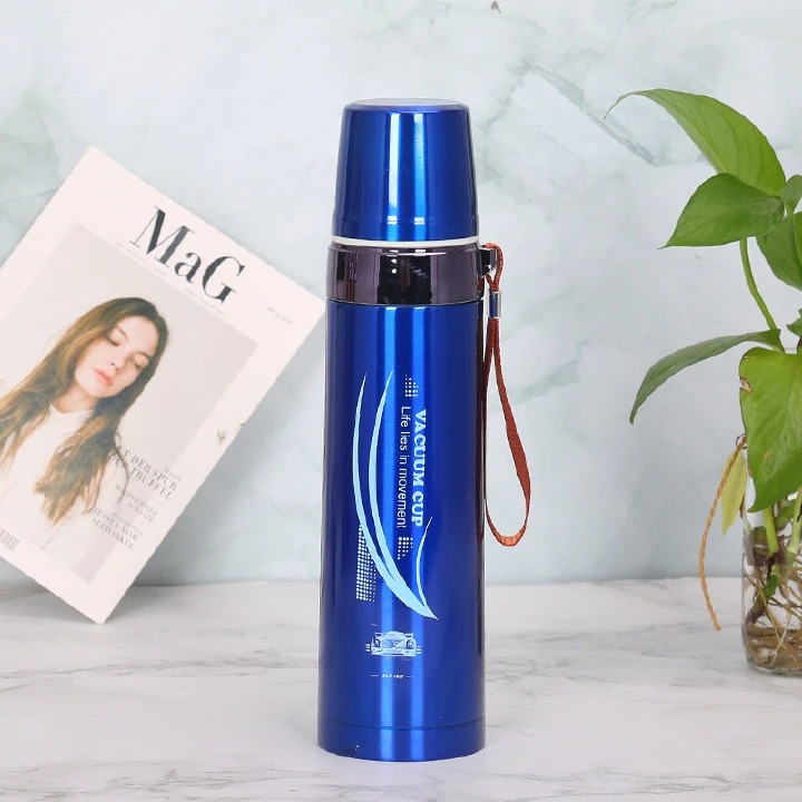 1000ML 2-Layer Stainless steel vacuum thermos cup vacuum flask travel cup mug