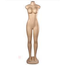 Brown Female Full Body Female Mannequin / Dummy Armless suitable for Businesses for better display of clothes