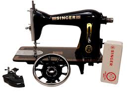 Singer Classic Manual Sewing Machine with Hand Wheel, Durable Heavy-Duty Tailoring Machine Head for Home & Professional Use, Straight Stitch Mechanical Sewing Machine for Fabrics & Repairs