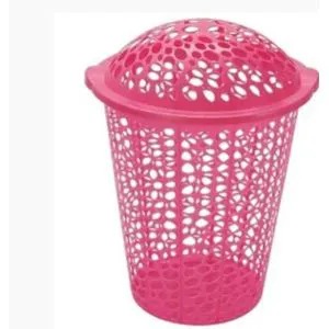 LB001 Adix Laundry Basket Approximate Size: • Diameter: 43.5cm • Height: 59cm * Bring order and style to your laundry routine with the Adix Laundry Basket, designed with a modern open-cub
