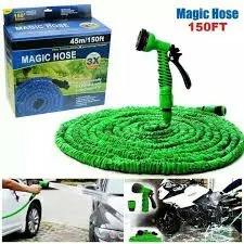 Magic Hose Pipe Ideal for many watering and cleaning uses, such as gardening, car washing, house cleaning, boat cleaning etc. Watering irrigation garden hose with space-savingSpray Watering