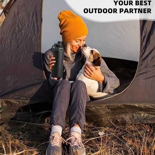 1 Litre Stainless Steel Thermos Mug - Unbreakable Large Capacity Thermos Cup