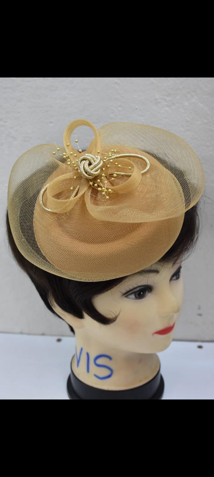 Double netted Fascinator high tea fashionable fascinators