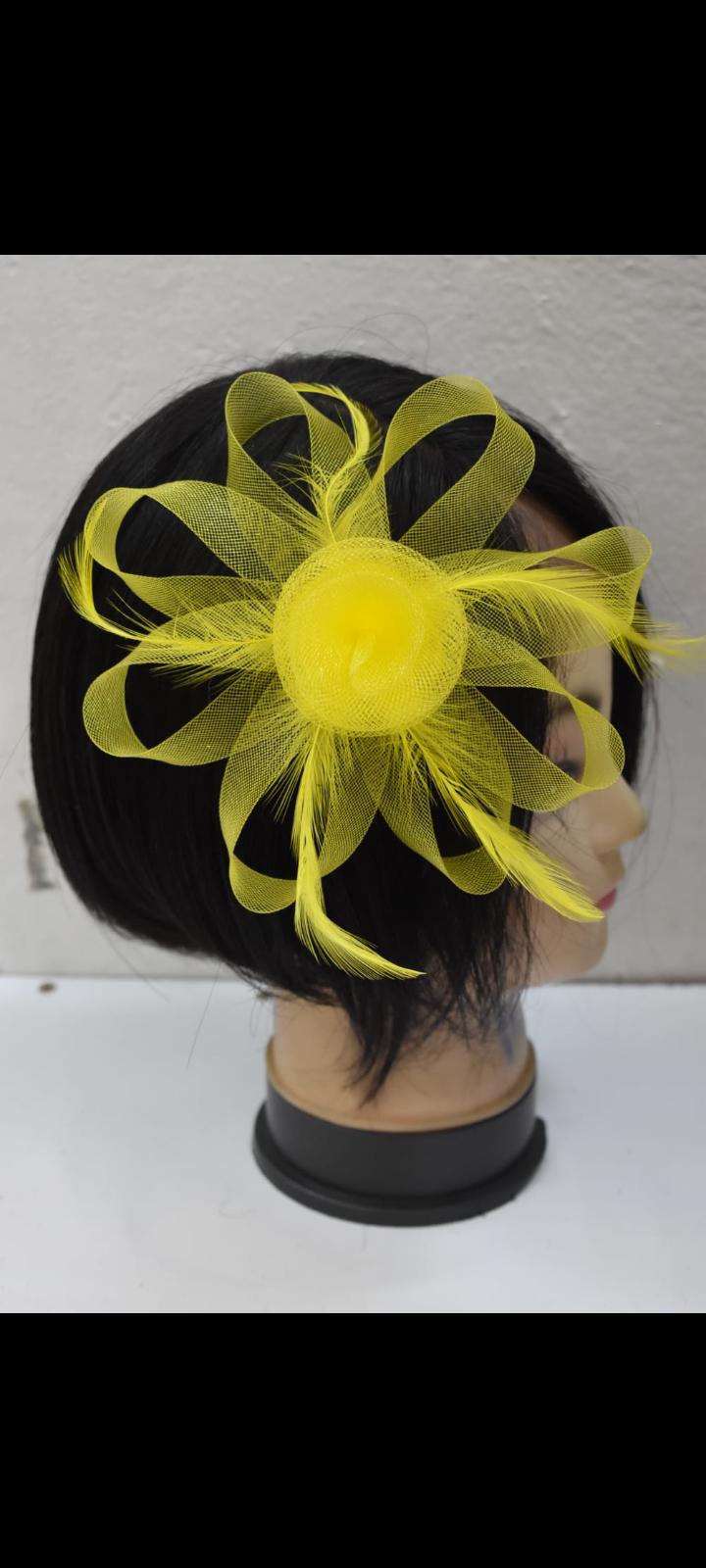 Star Flower Fascinator colourful and fashionable