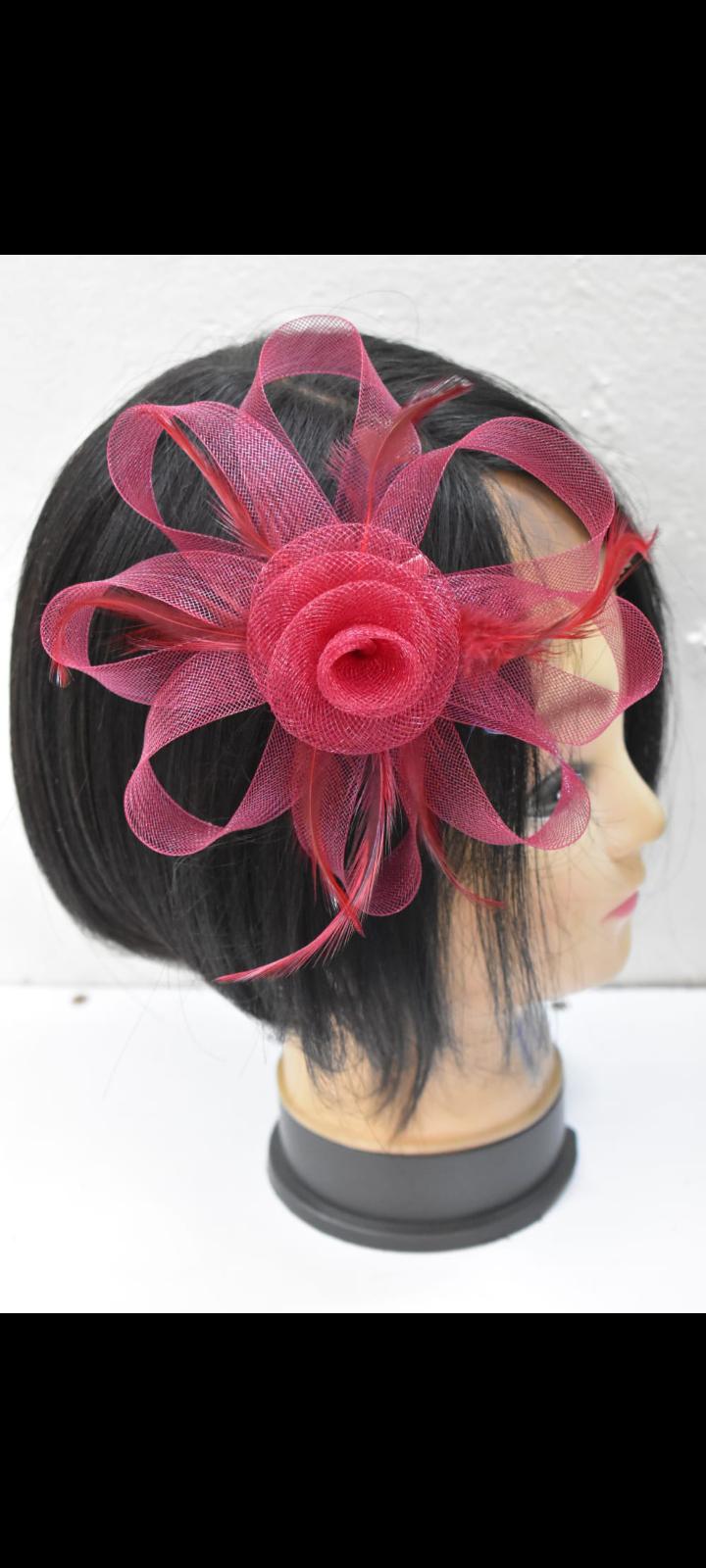 Star Flower Fascinator colourful and fashionable
