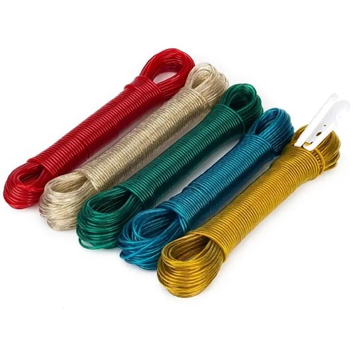 Sumo plastic home and living storage organization laundry plastic good quality pegs home living house cloth hanging pegs tools 44 pcs plus 20M hanging line
