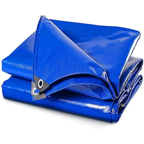 Heavy-Duty Waterproof Tarpaulin Canvas-Rainproof Outdoor tent and canopy cover with eyelets-4x5M