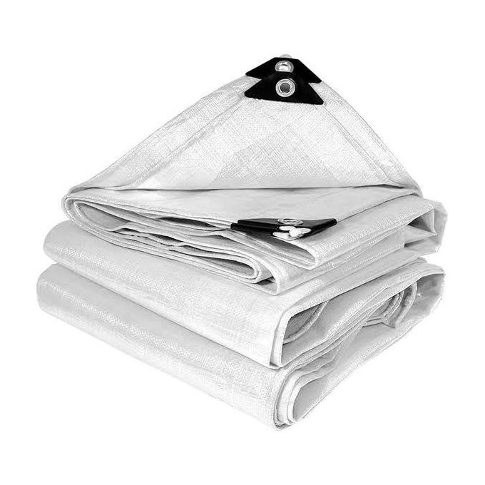 Heavy-Duty Waterproof Tarpaulin Canvas-Rainproof Outdoor Tent and Canopy Cover with Eyelets