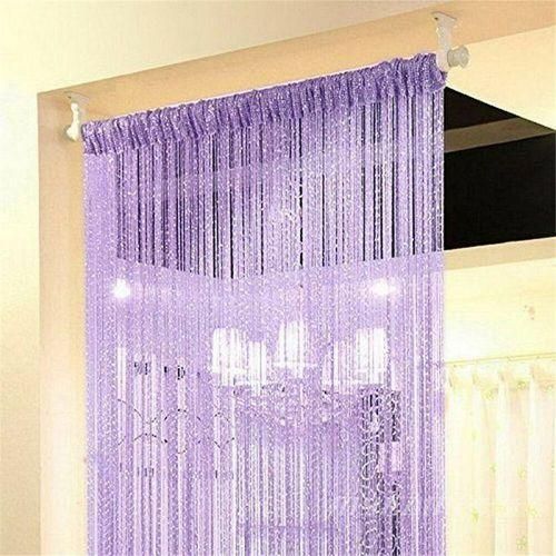 String Door Curtain Suitable For Salon,Kinyozi,Wall Panel Fringe Window Room Divider Blind, Home Patio Bedroom Decorative Tassel Screen Ribbon For Wedding Coffee House