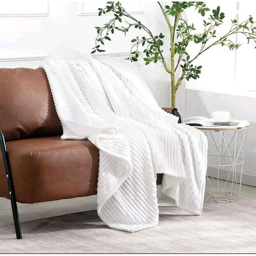 Ultra Soft 6x6 Plain Fleece Velvet Throw Blanket – Warm, Lightweight & Cozy for Bed or Sofa