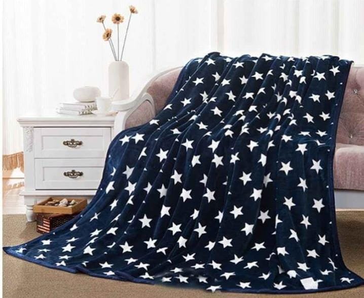 Ultra Soft 6x6 Pattern Fleece Throw Blanket – Warm, Lightweight & Cozy for Bed or Sofa