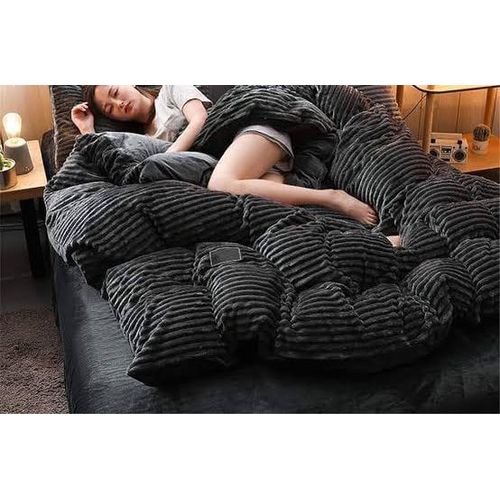 1pc Single Velvet/ Woolen Duvet (No Bedsheet, No Pillowcases)-6x6