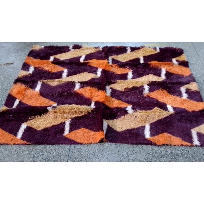 5 By 8 (160*200cm) Soft Fluffy  Pattern Carpets Non-slip Rugs Floor Mat