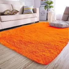 Plain 5 By 8 (160*200cm) Soft Fluffy  Patches Carpets Non-slip Rugs Floor Mat