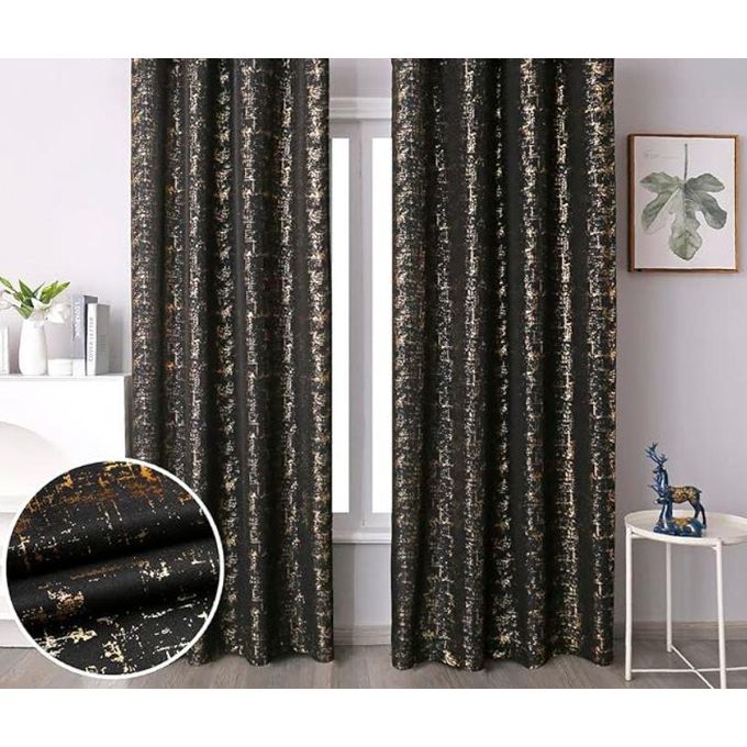 Marble Curtains comes as 2 Pc curtains 1.5M each and a Variation of with or without  Sheer -3M Height 2.5M Window or Door Curtain