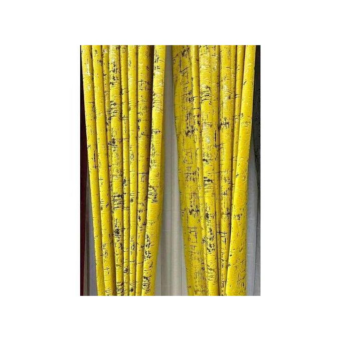 Marble Curtains comes as 2 Pc curtains 1.5M each and a Variation of with or without  Sheer -3M Height 2.5M Window or Door Curtain
