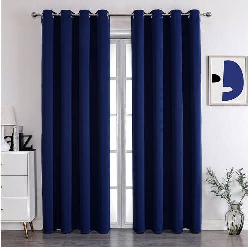 3pcs Plain Curtains comes as 2 curtains 1.5M each and 1 Sheer 3M Height 2.5M Window or Door Curtain