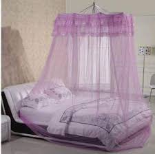 Premium Umbrella Mosquito Net – Free Size (Fits Up to 7x8 Bed) | Space-Saving Foldable Design with Metallic Hooks & Screws-Pink,Purple,Cream and White