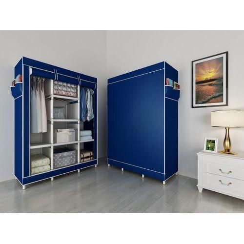 3 Column Metallic Wardrobe with Lockable Doors and Spacious Shelving – Strong, Modern Storage Solution for Clothes, Shoes, and Accessories