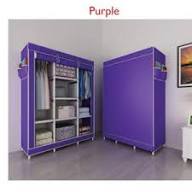 Premium 3-Column Wooden Wardrobe – Strong, Spacious & Elegant Storage Cabinet, Large Capacity 3-Column Closet Organizer, Sturdy, Stylish & Long-Lasting (Best for Home Storage)