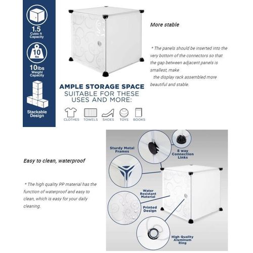 Portable 3 Column Plastic Wardrobe Large Capacity Assemble Organizer Closet plastic wardrobe Solid Plastic Cloth storage Wardrobe