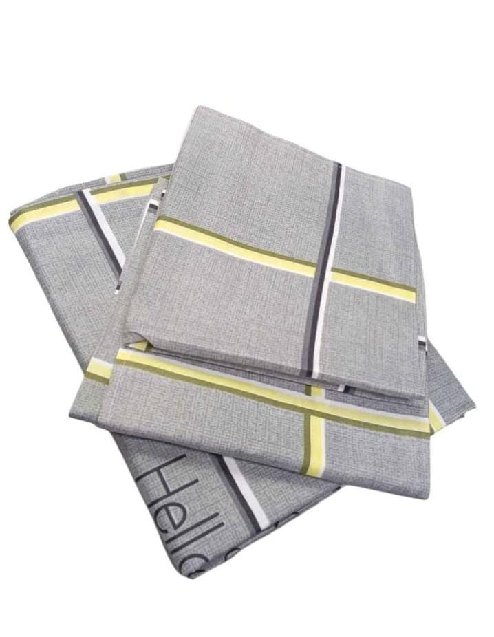 Quality Cotton Bed Sheet Set, 2 Flat Bedsheets & 2 Pillow Cases-5x6