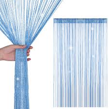 Decorative Door String Curtains Wall Panel Tassels Blinds Room Divider For Wedding Party Restaurant Home Salon,Kinyozi,Open Doors It can be used as a background for a shop window display.