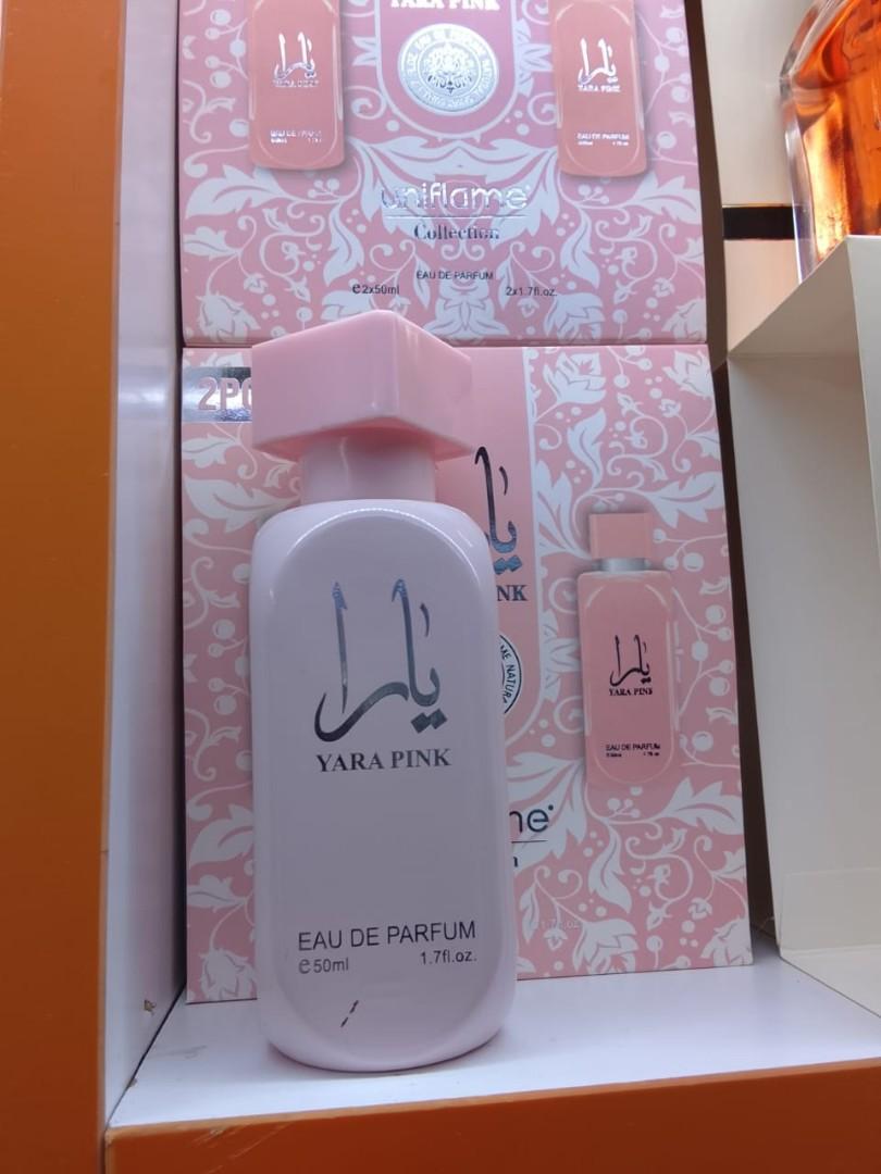 Perfume Yara Pink 50ml Yara Rose Sweet Fragrance for Women Luxurious Oriental Spicy,