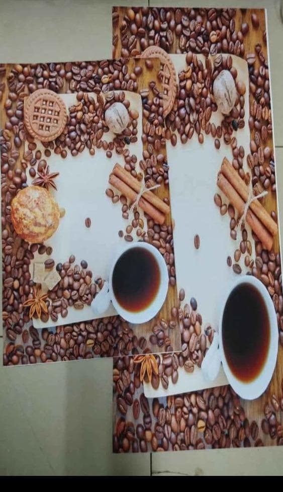 Kitchen Mats ✨Absorbent , Backside Rubber ,Skid-Resistant Base ▪️2 pc; ▫️Big size -120 by 40cm