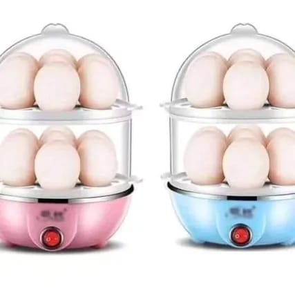 Egg poacher both single or double Electric Egg poacher, Cooker Egg Boiler Auto Off Steamer 7slots