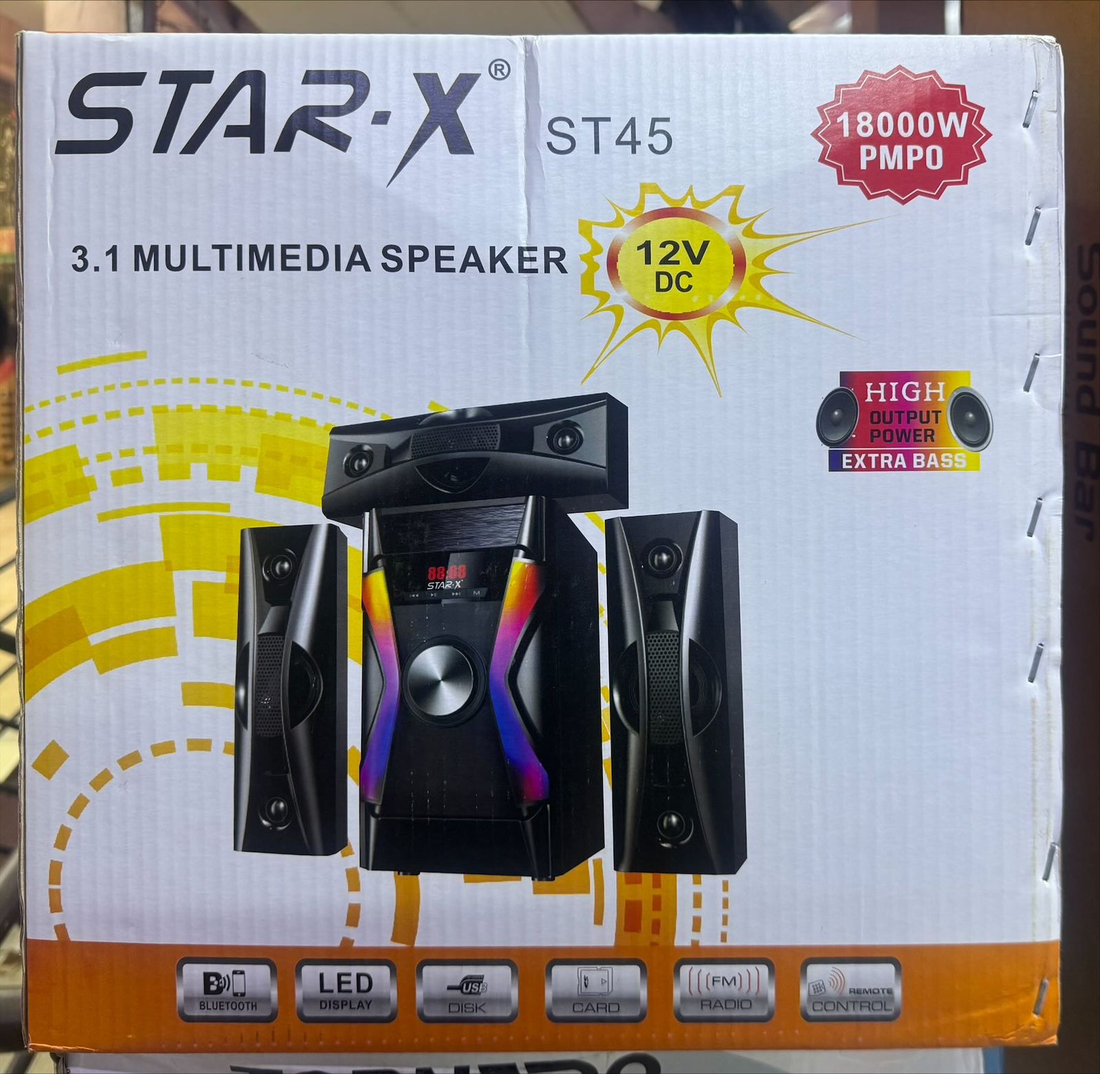 Best price for 🎵 STARX ST45 3.1 Channel Speaker System 🔊| Bluetooth ...