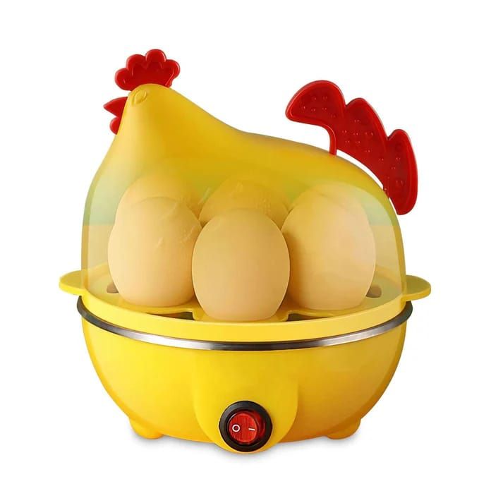 🍳 Electric Egg Cooker | Multi-Functional 7-Egg Boiler 🥚 | Auto Shut-Off 🔌 | Non-Stick Steaming Tray | Fast Breakfast Maker | 350W | Brand New