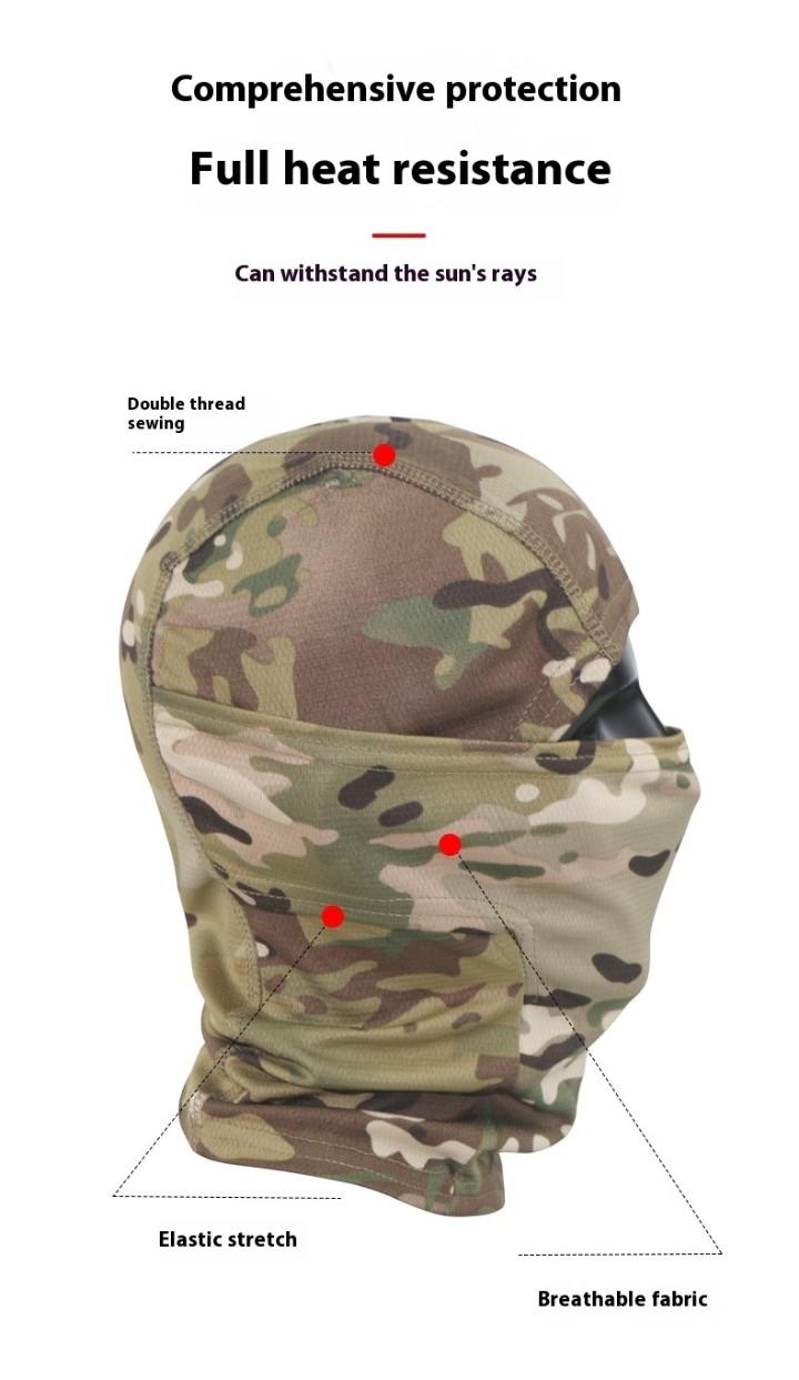 Tactical Military Print Balaclava Army Face Masks Windproof Camouflage Hot Selling Breathable Heat Resistant