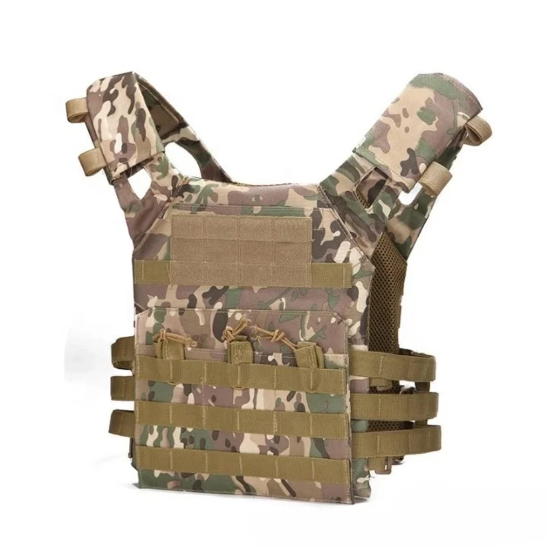 Best price for Outdoor Woodland Black Tactical Vest Quick Release Plate ...