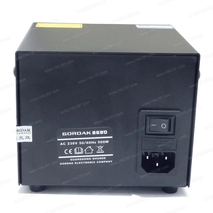 220V 500W GORDAK 868D 2 in 1 SMD Rework Station Hot Air Gun + Electric Solder Iron for Welding Repair Tools Soldering Station