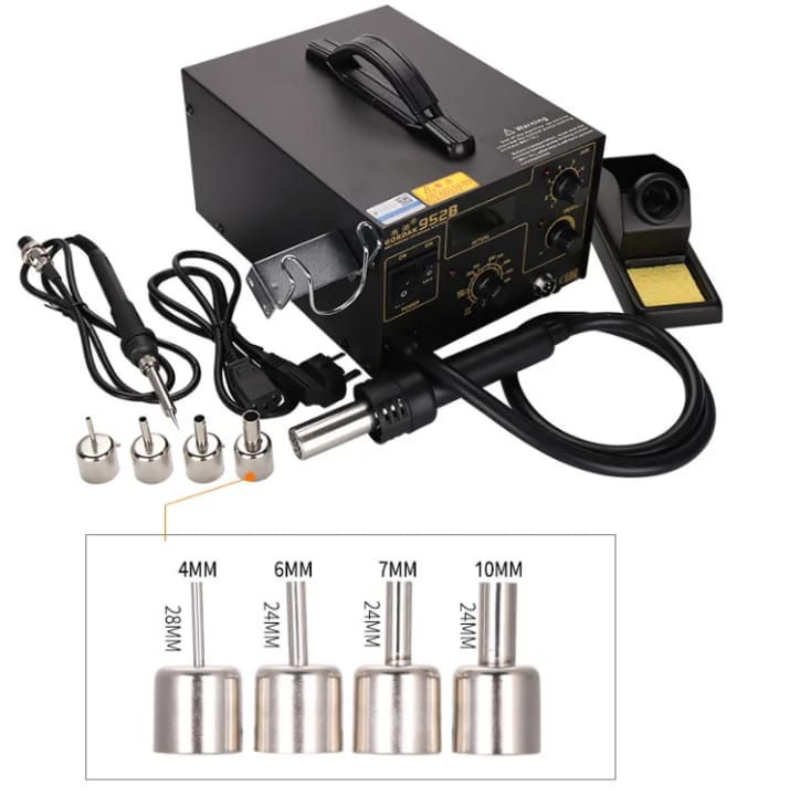 GORDAK 952B Hot Gun Soldering Station With LED Display Rework Station