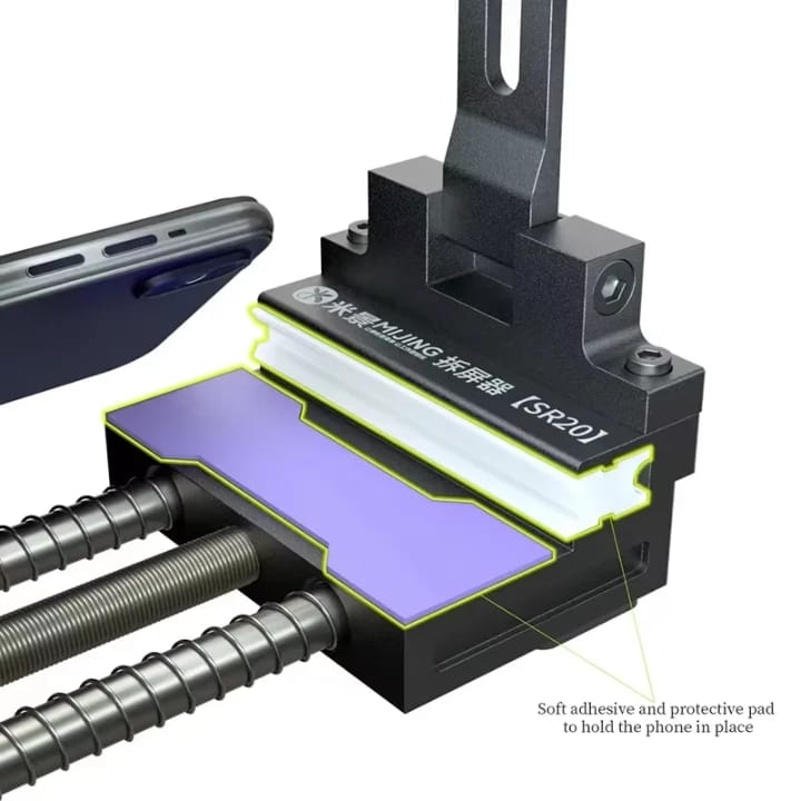 Mijing SR20 Mobile Phone Screen Separation Fixture - Strong Suction Cup, Heat - Free, Multifunctional Repair Tool.