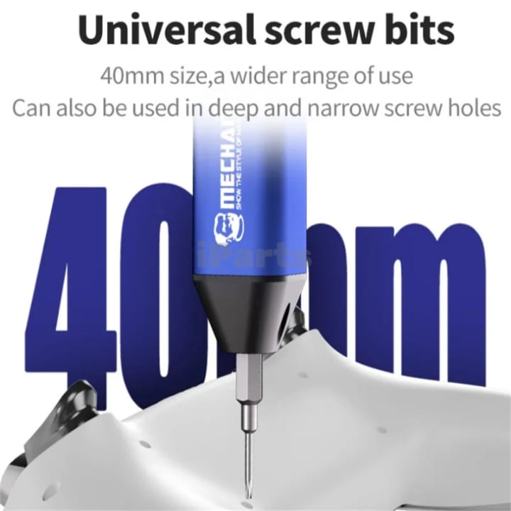 IParts Mechanic ES240 24 in 1 Electric Screwdriver Set S2 Alloy Steel Precision Bit 210RPM for Phone Repair Disassembly Tools