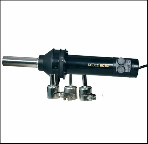 KOOCU 8032 PORTABLE HOT AIR GUN Hand Held Air Blower BGA Rework Station for Industrial Mobile Phone Electronics Repair 100 - 480 Degrees Celsius